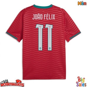 Portugal Joao Felix #11 Replica Home Stadium Shirt World Cup 2026 Short Sleeve